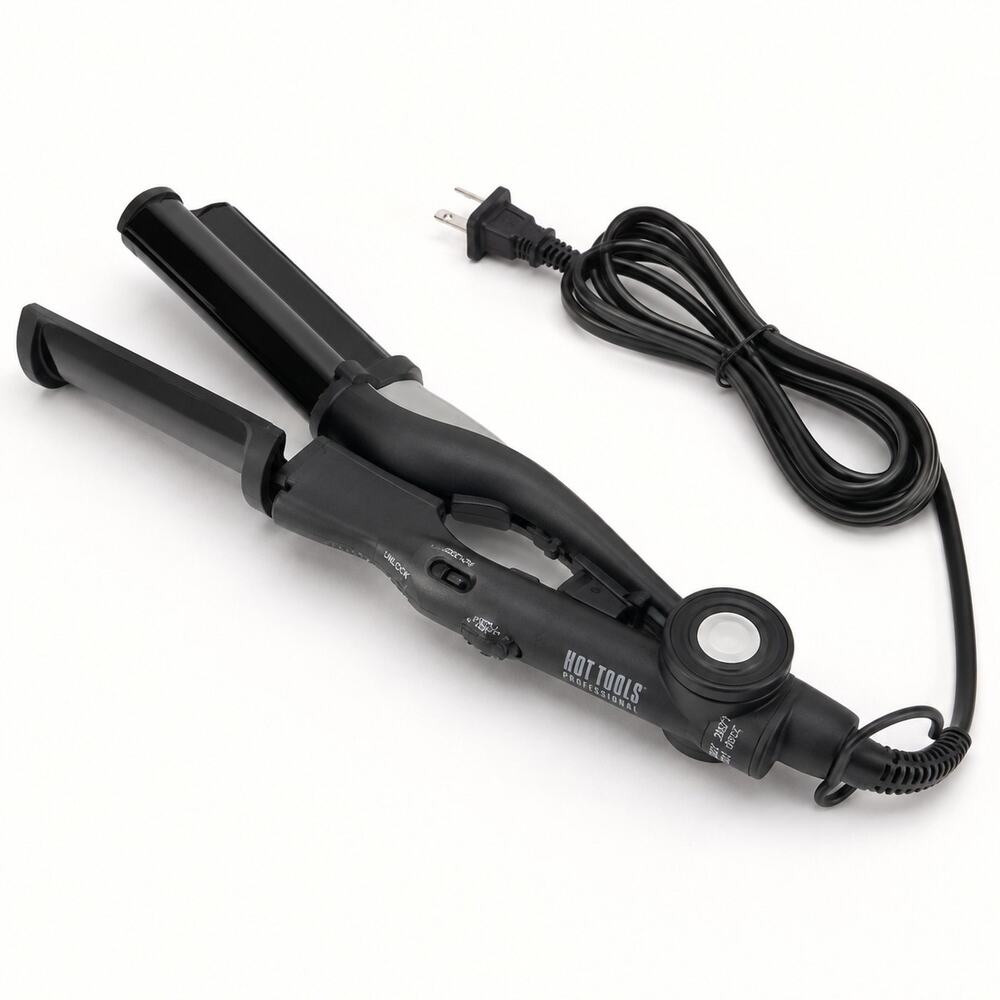 Hot Tools Professional Nano Ceramic Deep Waver 2179 Hair Styler Curling Iron